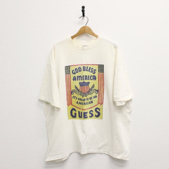 Guess Other - Vintage God Bless America GUESS T Shirt XL